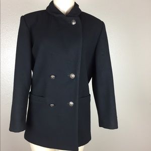 Donny Brook Womens Black Blazer Size 6P